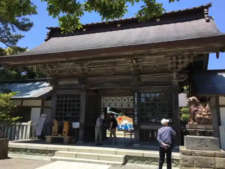 大洗磯前神社の山門・神門