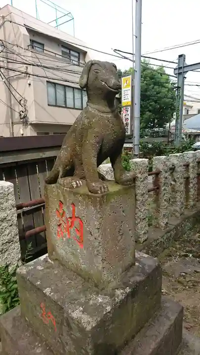 道祖神社の狛犬