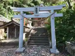 白山神社の鳥居