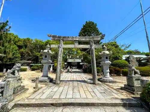 玉祖神社の鳥居