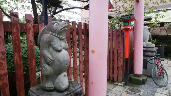 柳森神社の狛犬