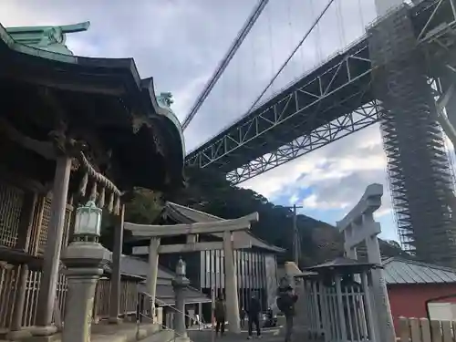 和布刈神社の鳥居