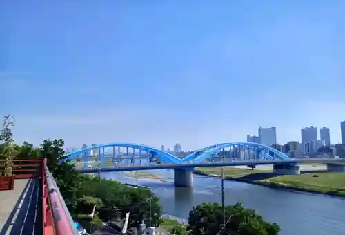 多摩川浅間神社の周辺