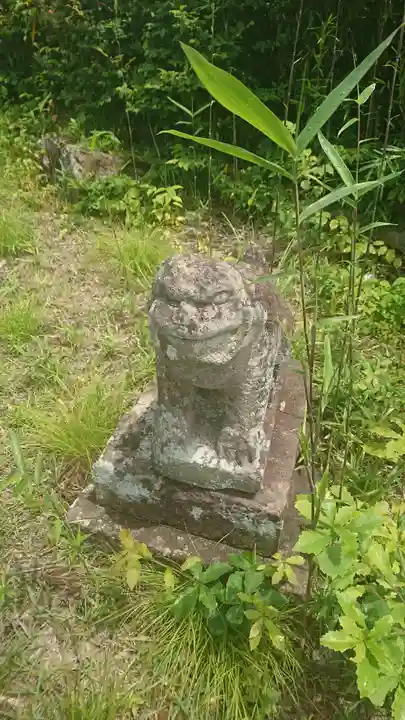 白山神社の狛犬
