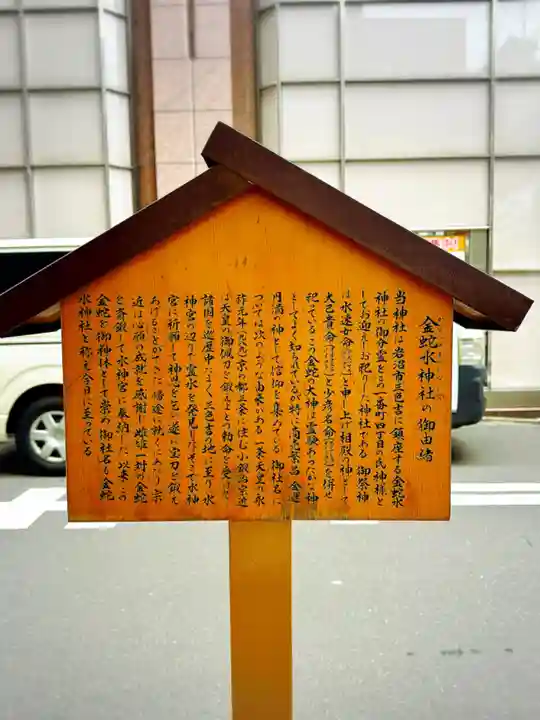 金蛇水神社(仙台一番町分霊社)の歴史