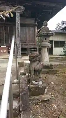 子松神社の狛犬