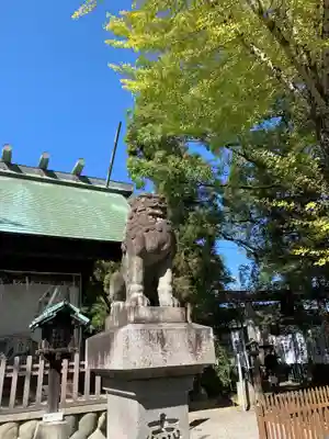 若宮神明社の狛犬