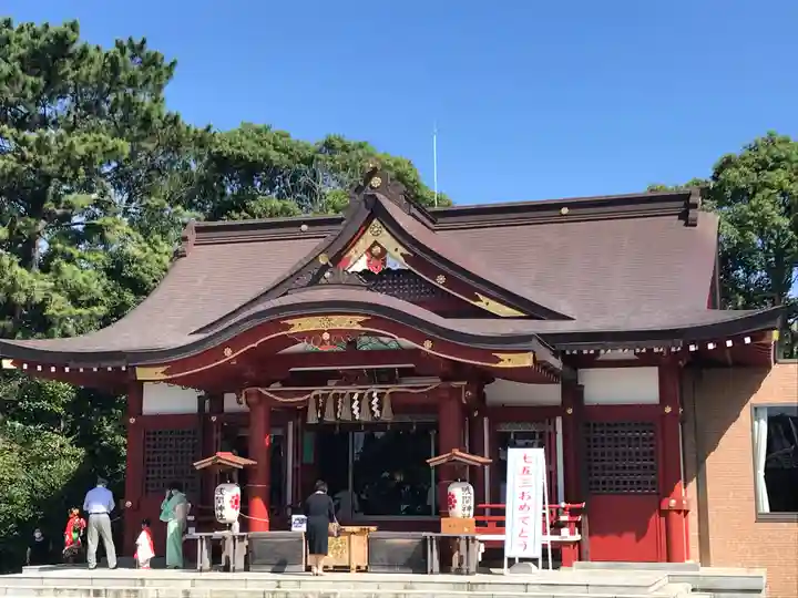 稲毛浅間神社の本殿・本堂