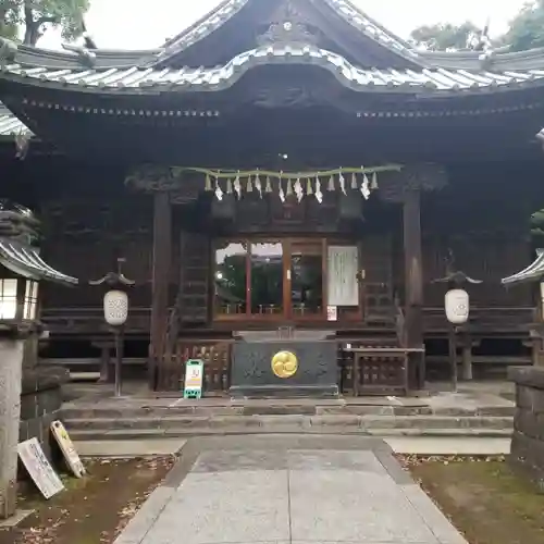 荏原神社の本殿