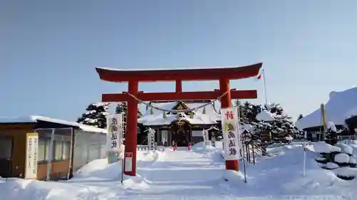 美瑛神社の鳥居
