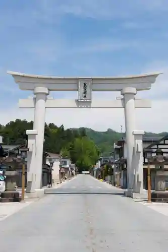 熊野大社の鳥居