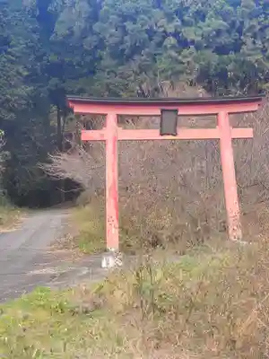 矢背負稲荷神社の鳥居