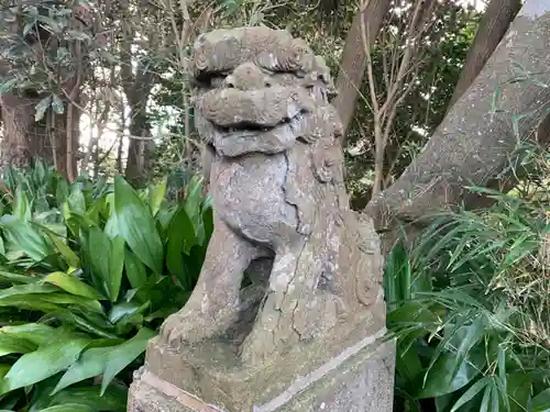 浅間神社の狛犬