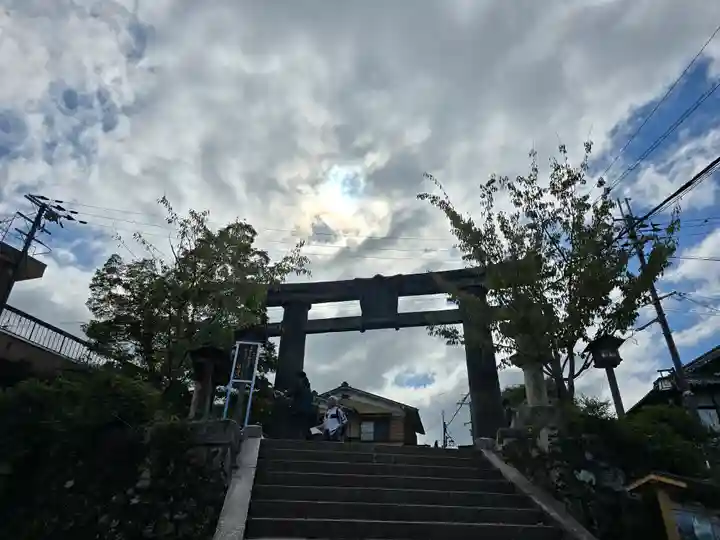 金峯山寺の鳥居