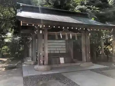 美保神社の手水舎