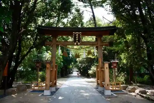 辛國神社の鳥居