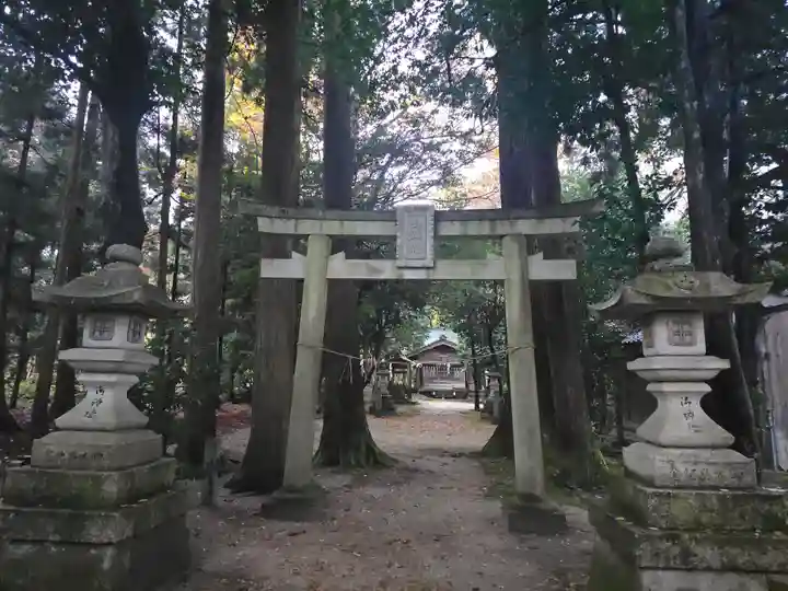 山神社 (マキノ町牧野)(滋賀県)
