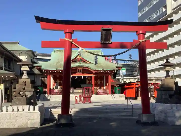 東京羽田 穴守稲荷神社の鳥居