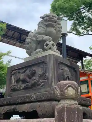 八坂神社(祇園さん)の狛犬