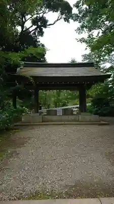 茨城縣護國神社の手水舎