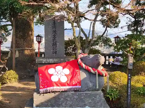 福良天満宮の像