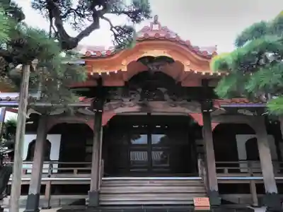 日蓮宗東耀山圓大院の本殿・本堂