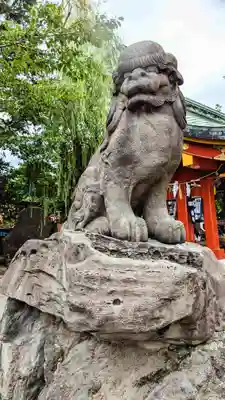 浅草神社の狛犬