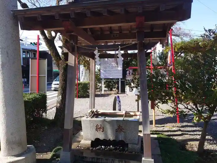 鹿島神社の手水舎