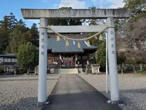 富永神社の鳥居