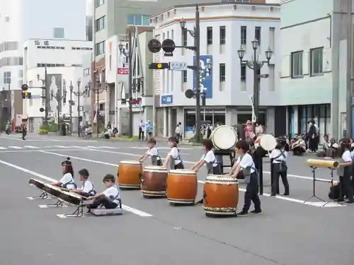 釧路一之宮 厳島神社のお祭り