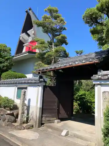 速念寺の山門・神門