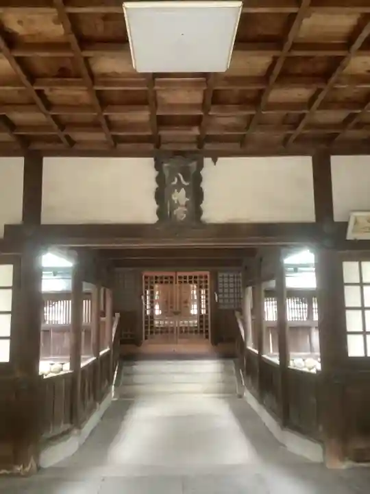 八幡社の本殿・本堂