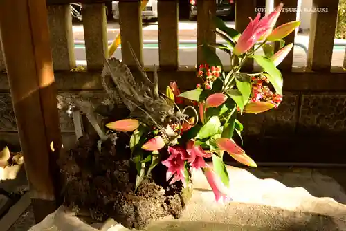 三島神社の手水舎