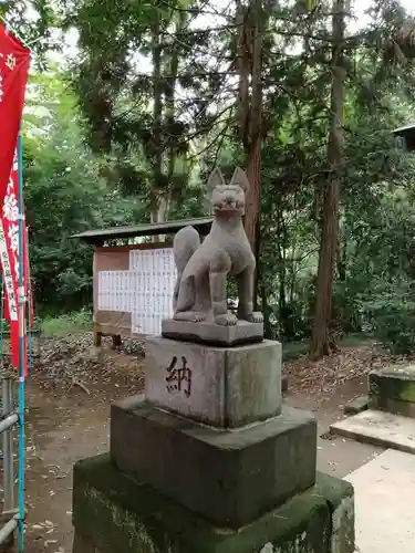 春日部八幡神社の狛犬