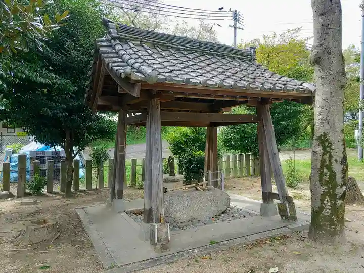 外町神明社の手水舎