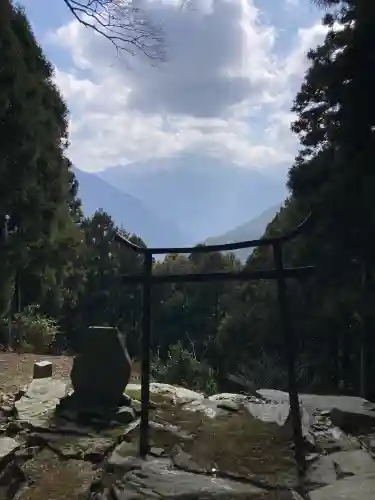 横峰寺奥の院 星ケ森の御朱印