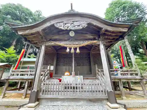 坂本八幡神社の本殿・本堂