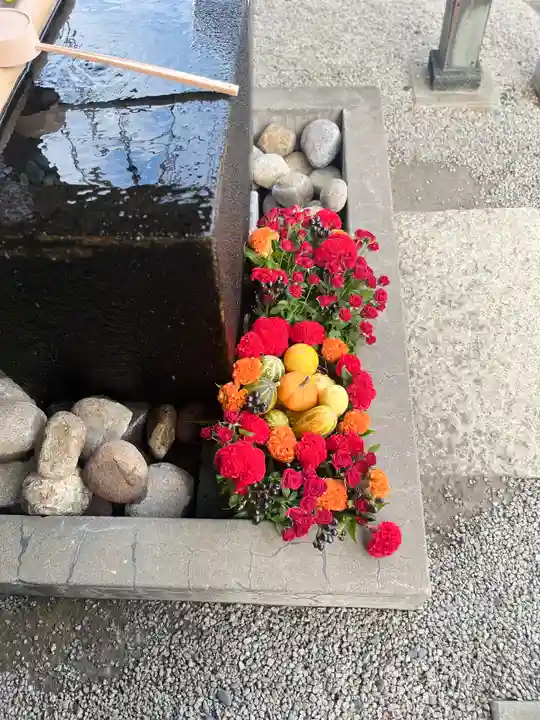 上尾御嶽神社の手水舎