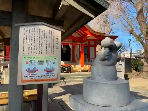 戸部杉山神社の狛犬