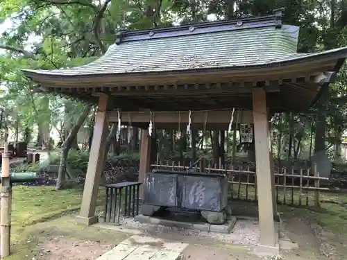 小御門神社の手水舎