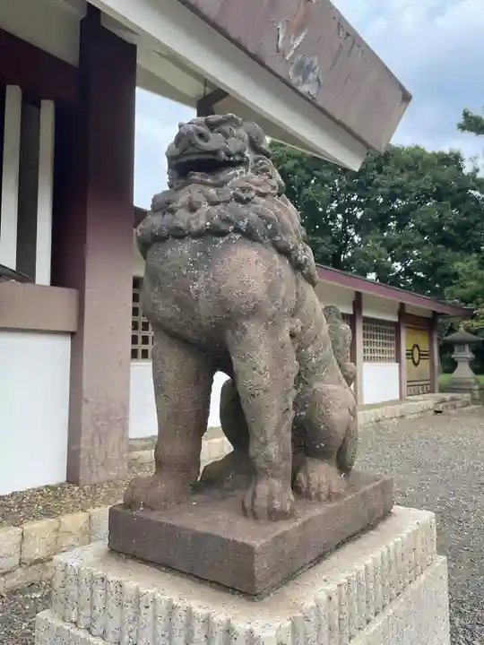 千葉縣護國神社の狛犬
