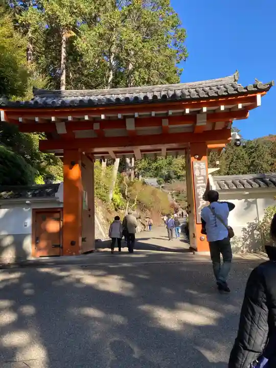 三室戸寺の山門・神門