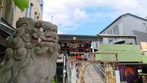 菊名神社の狛犬