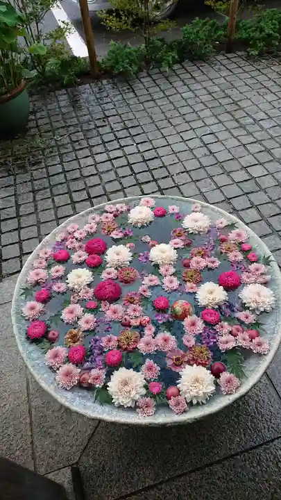 行田八幡神社の手水舎