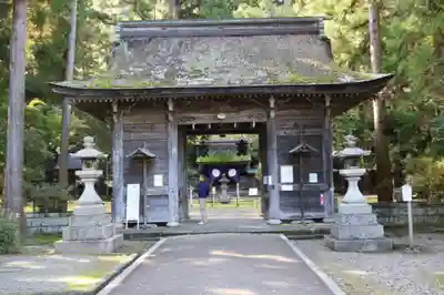 若狭姫神社（若狭彦神社下社）の山門・神門
