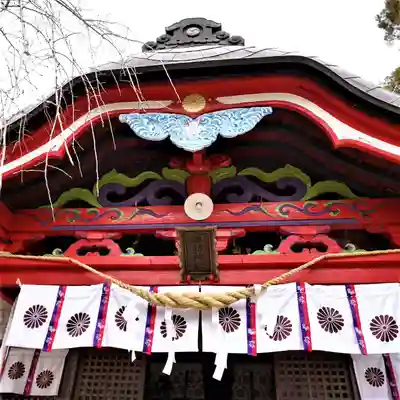 小川諏訪神社の本殿・本堂