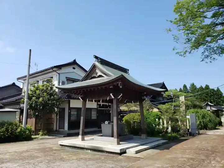 熊野神社の手水舎