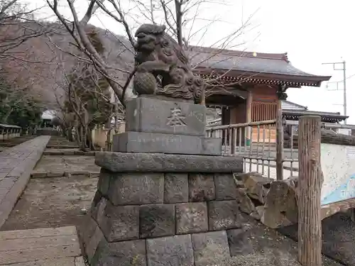 高來神社の狛犬