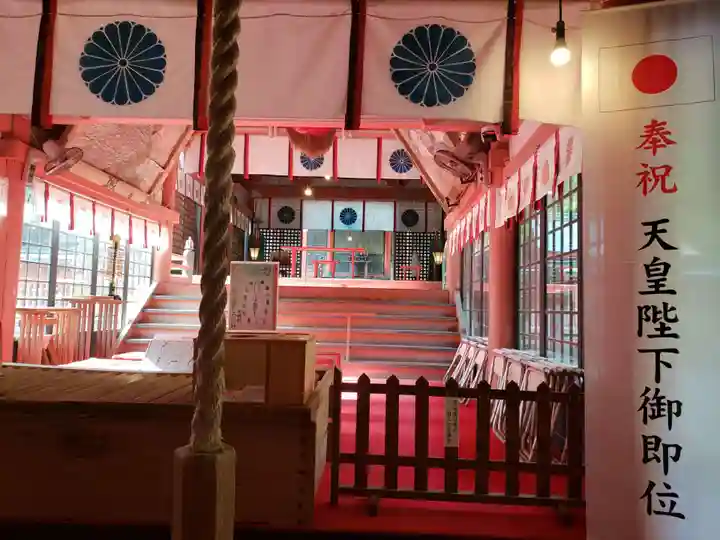 柞原八幡宮の本殿・本堂