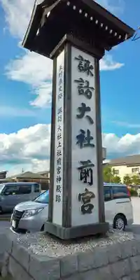 諏訪大社上社前宮のその他建物